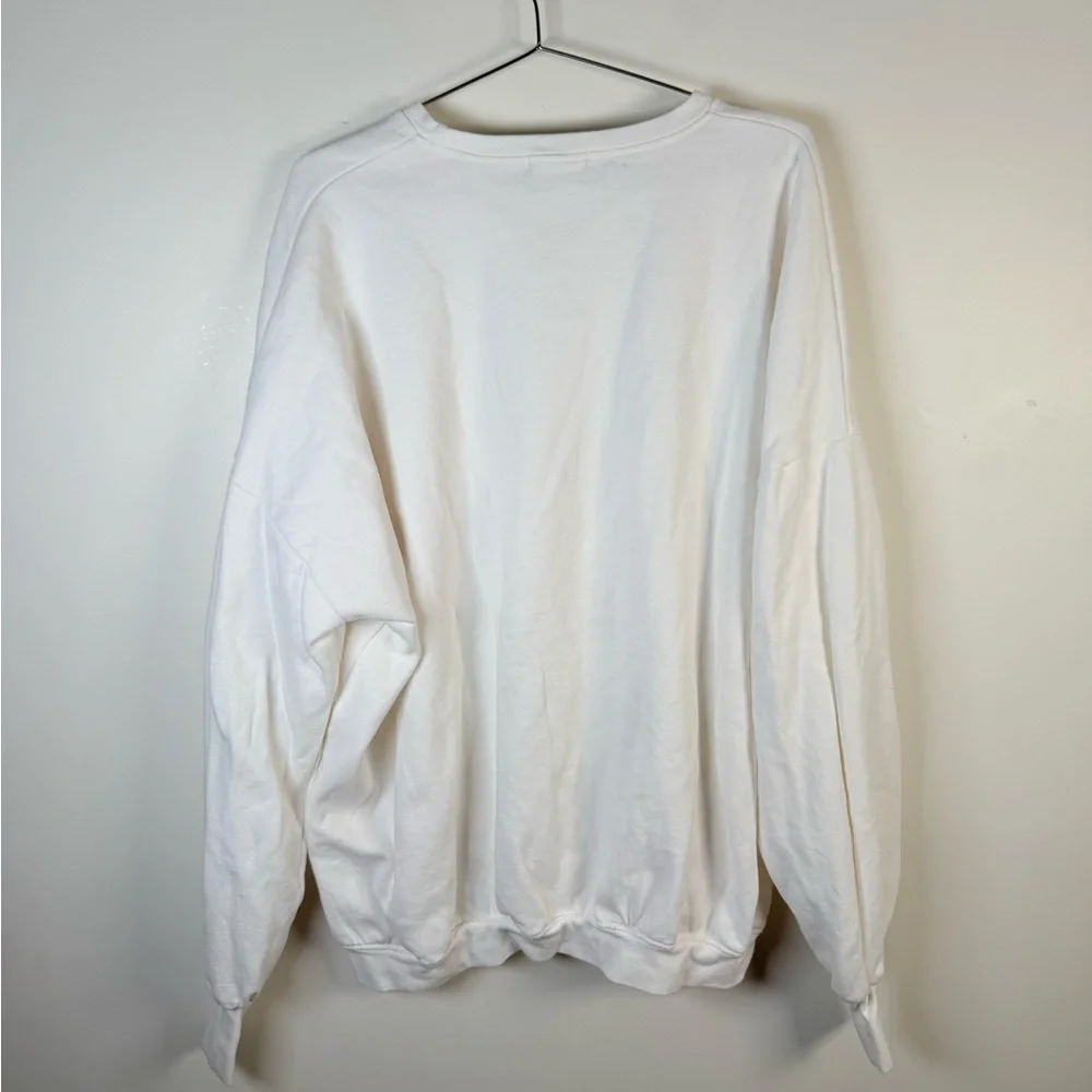 The Laundry Room White Crewneck Sweatshirt - Picture 4 of 8